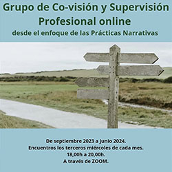 Grupo Profesional de Supervisión/Cosmovisión online desde el enfoque de las Prácticas Narrativas